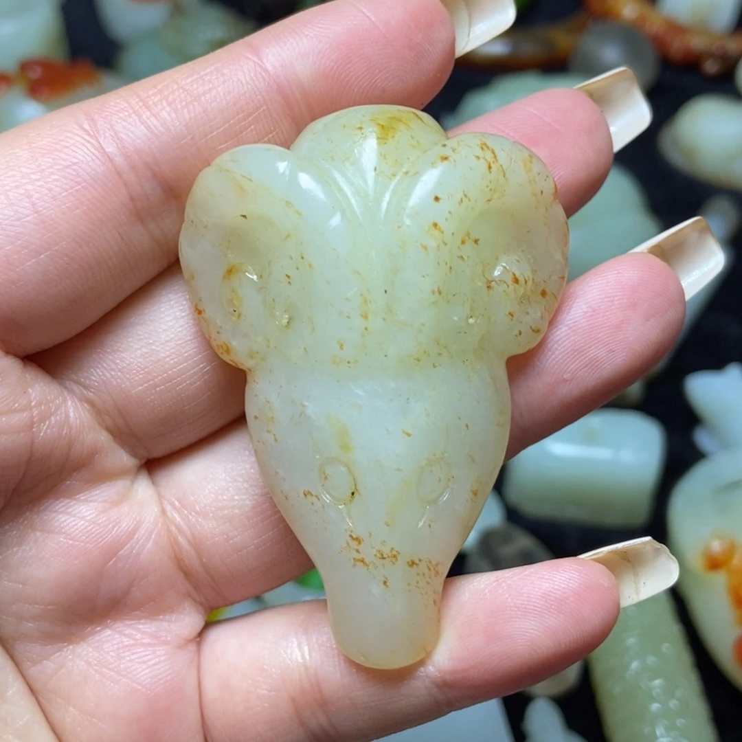 未镶嵌和田玉挂件古*轩