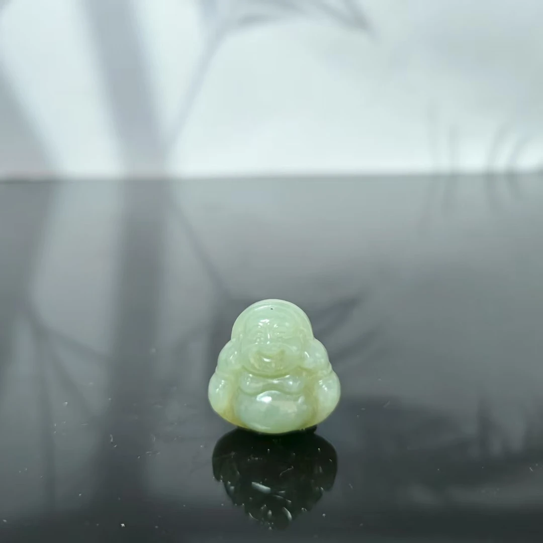 Q和田玉佛公吊坠0367