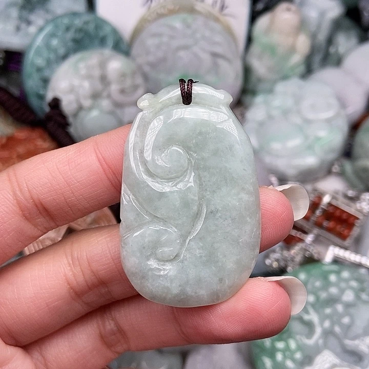 颈饰未镶嵌翡翠翡翠