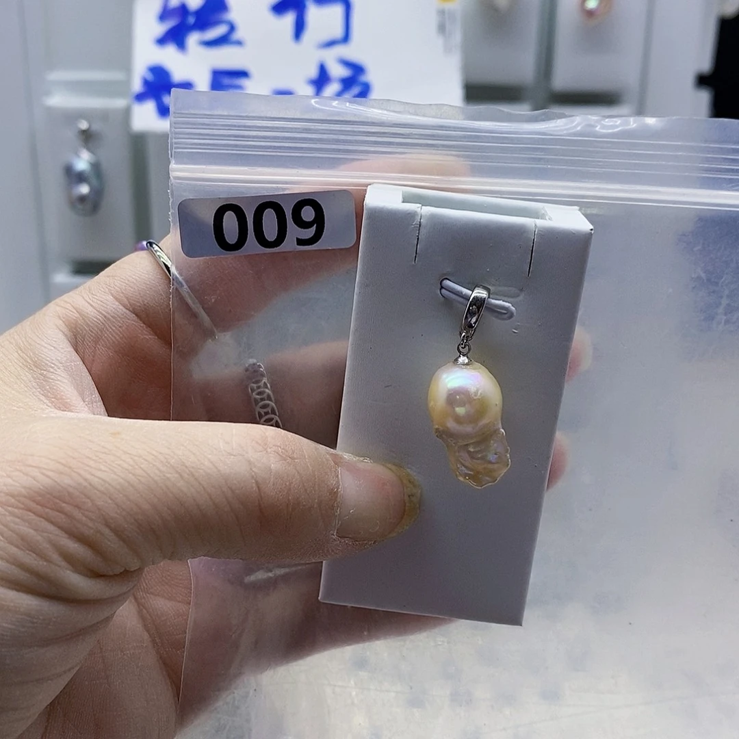 颈饰合金淡水珍珠