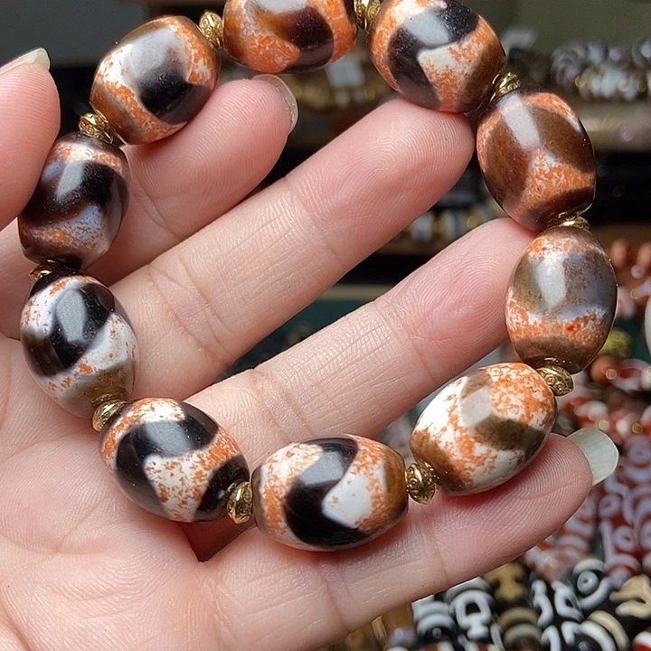 玛瑙/玉髓未镶嵌手链