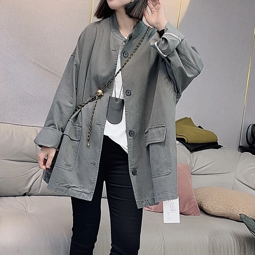 2025早春新款时尚潮流休闲百搭外套1078