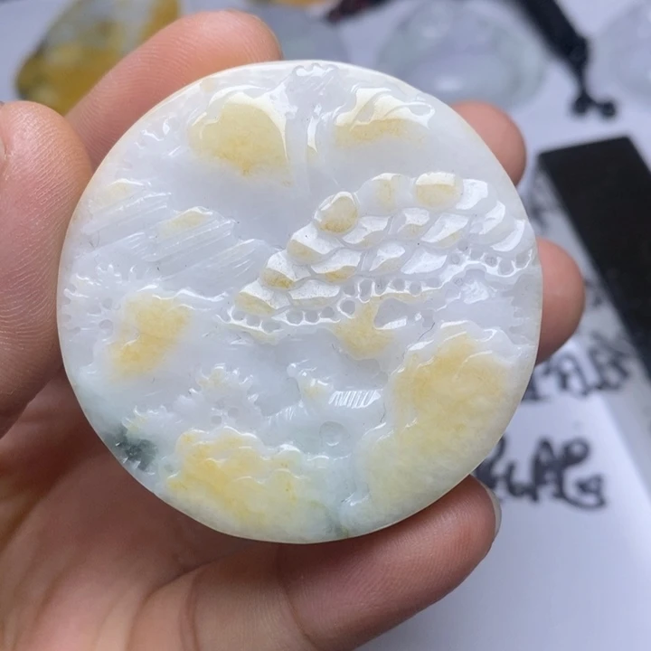 颈饰未镶嵌翡翠翡翠
