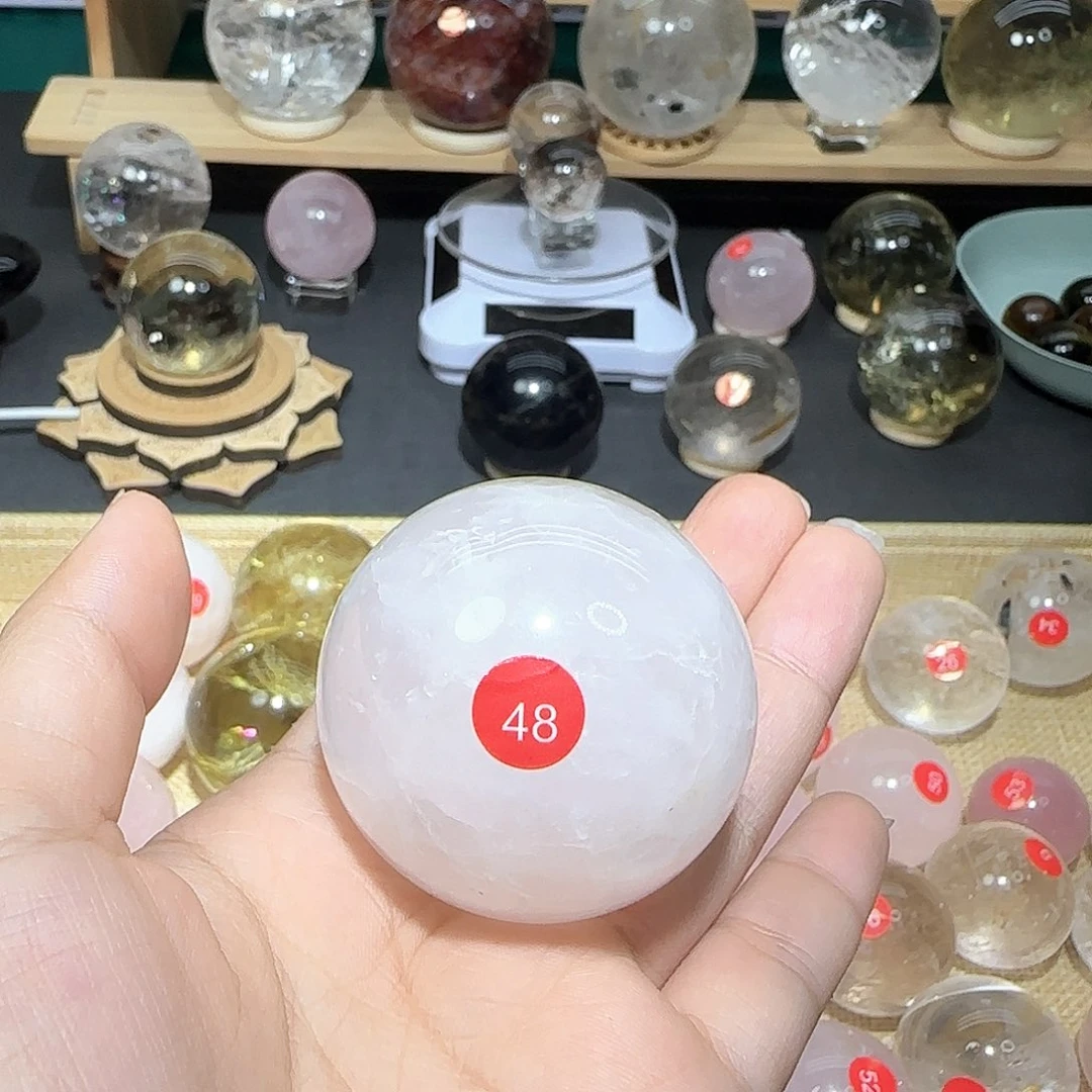 水晶未镶嵌珠宝半成品48