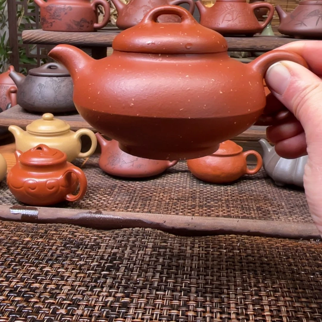 茶壶紫砂宜兴原矿紫砂手工制220