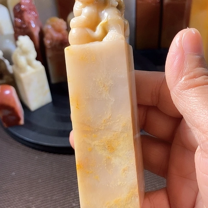巴林石印石锲*巴林石雕刻工艺