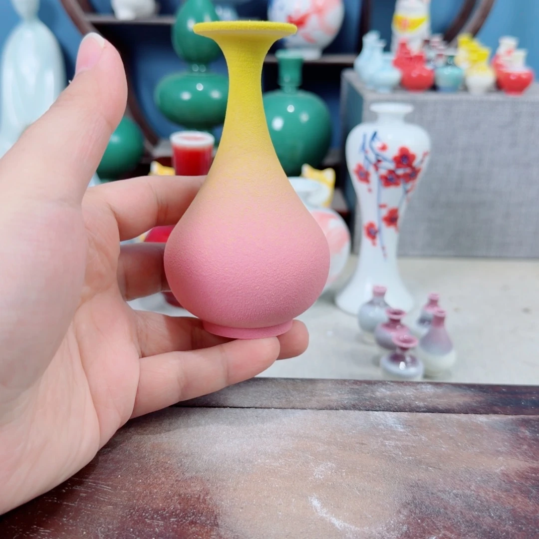 陶瓷手工小花器摆件