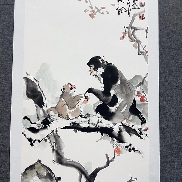 国画书画作品多次