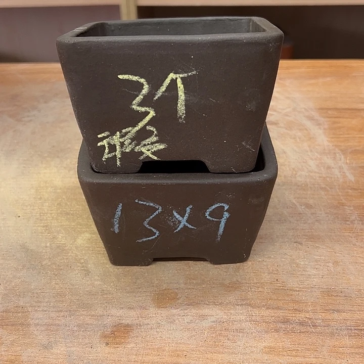 紫砂花盆，透气花盆
