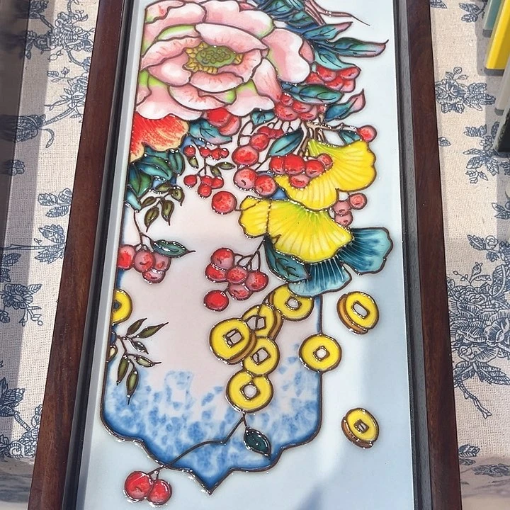 瓷板画瓷板画艺术作品