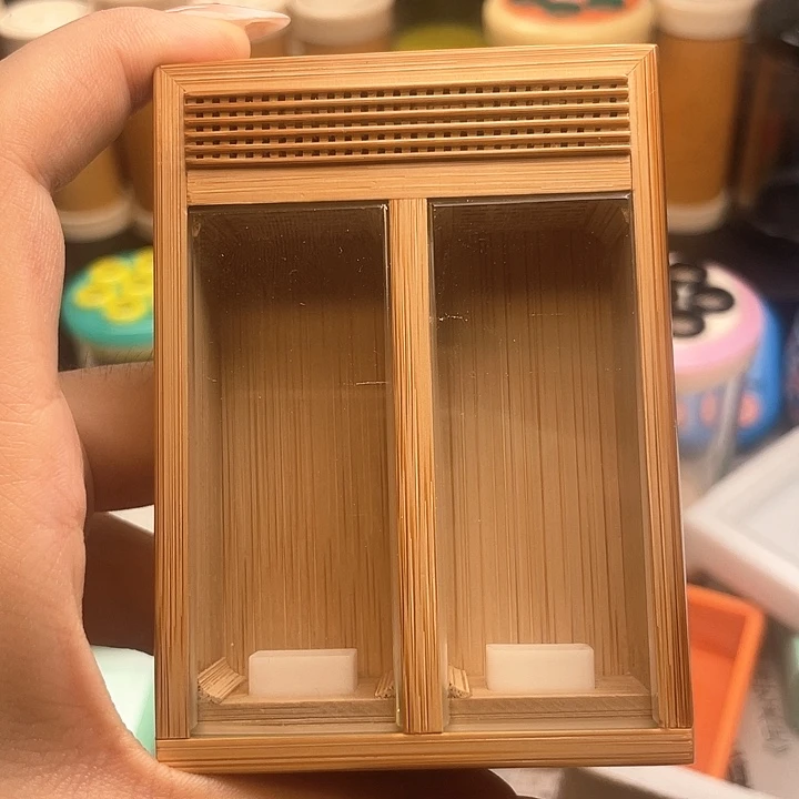 竹制的竹蛉盒240米包邮