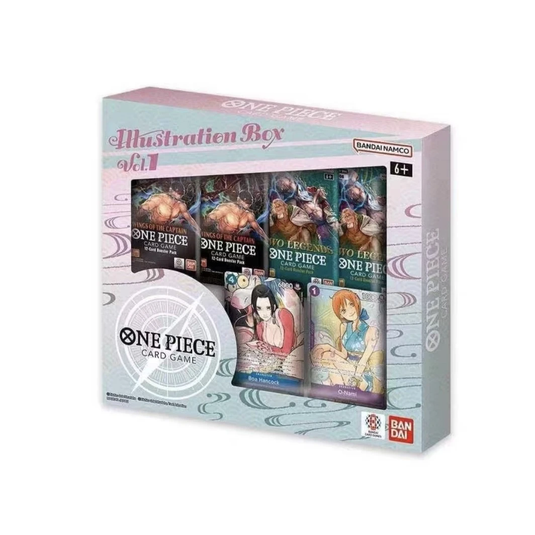 美版 海贼王美版独占Illustration Box1 盒 【默认代拆】