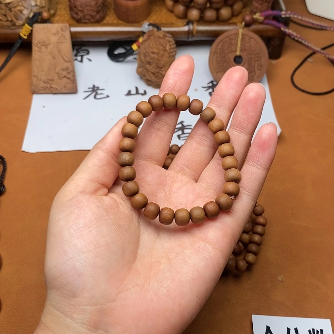 檀香木手串/手链7*8手串黑