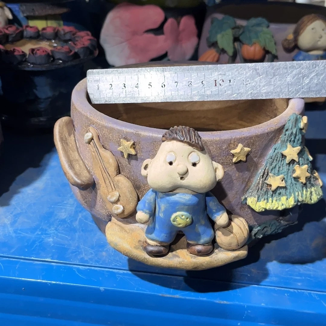 19 号陶然花器多肉植物手工花盆