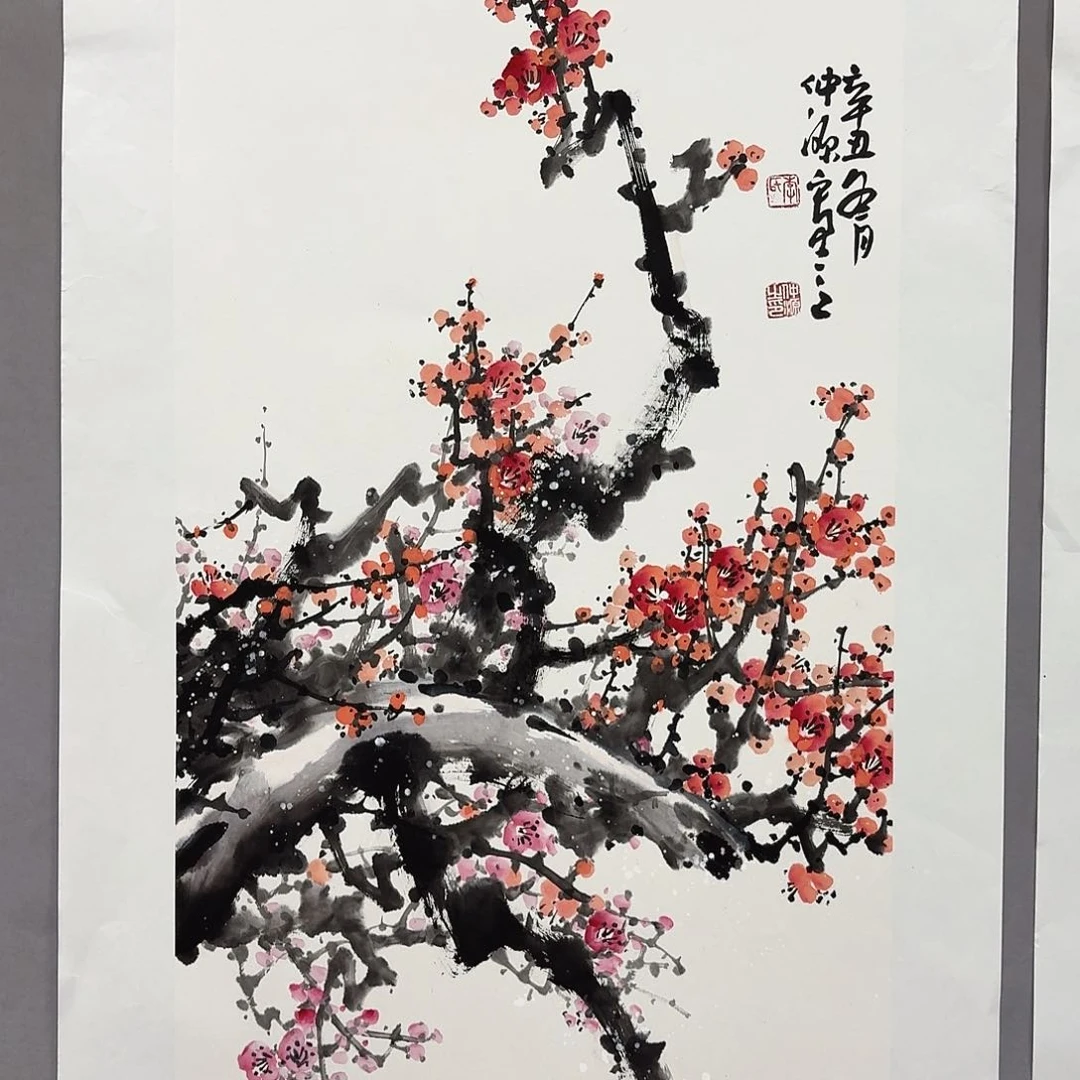 国画亲笔手绘放心去藏