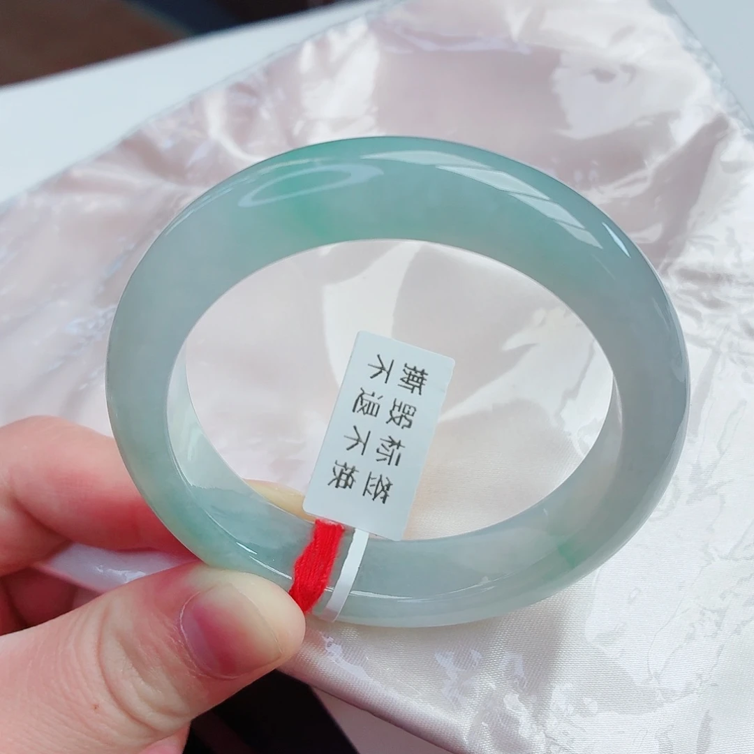 翡翠未镶嵌手镯天然翡翠A货