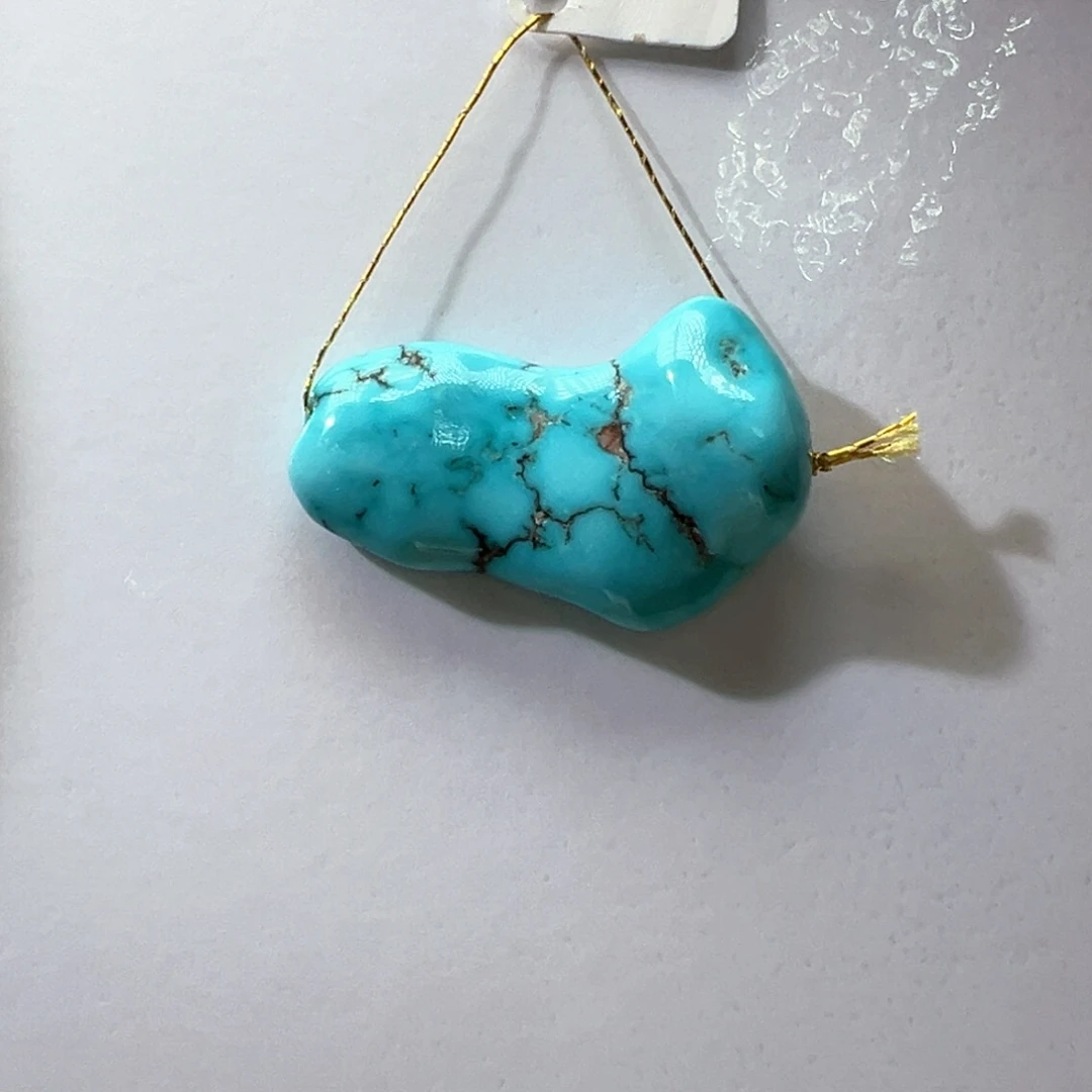 绿松石未镶嵌挂件