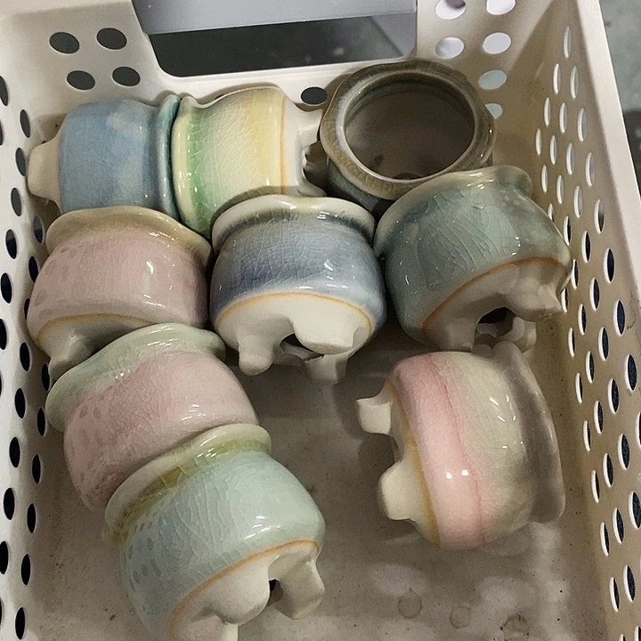 红陶【满10米包邮默认微瑕疵】6个浮力