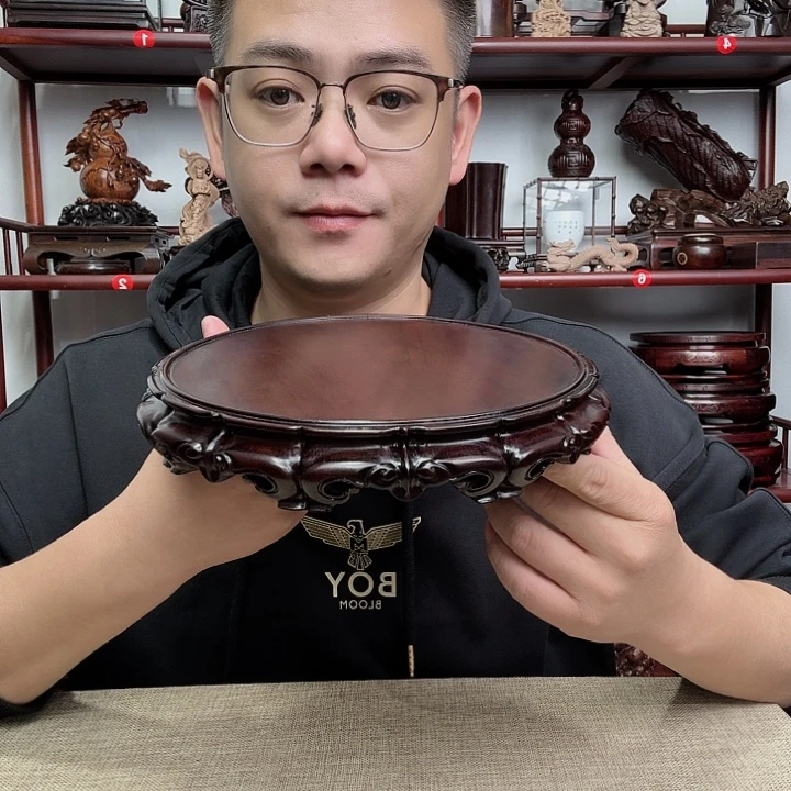 非洲酸枝工艺品底座