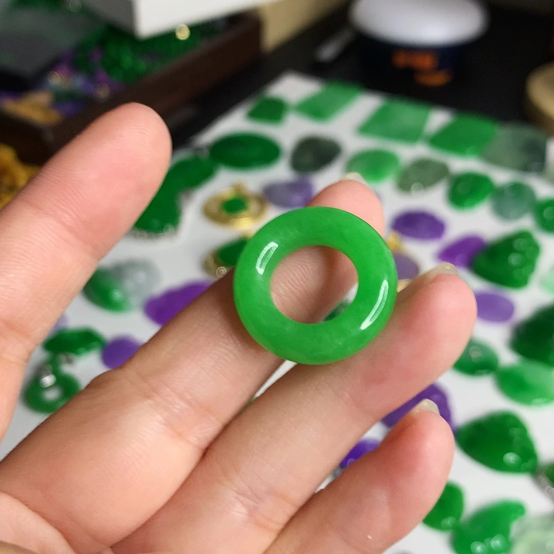 翡翠未镶嵌颈饰非A109