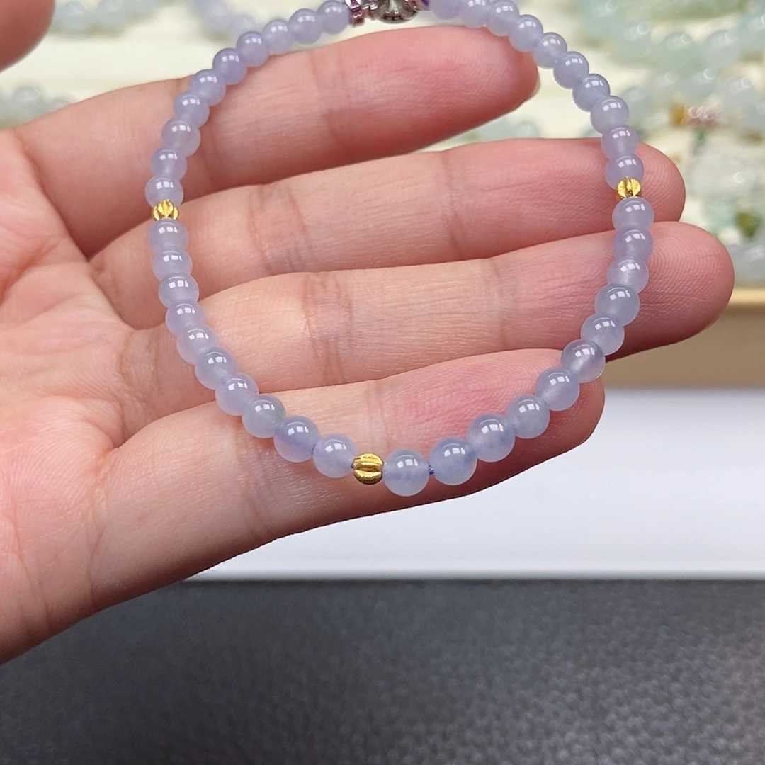 未镶嵌手链翡翠卡4.4