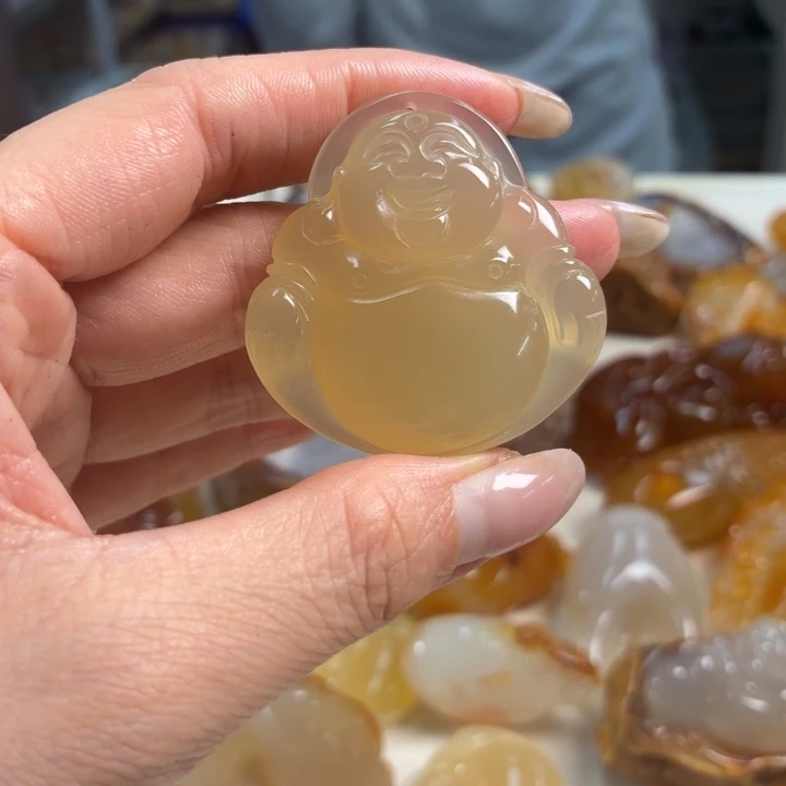 玛瑙/玉髓吊坠(不含链)未镶嵌