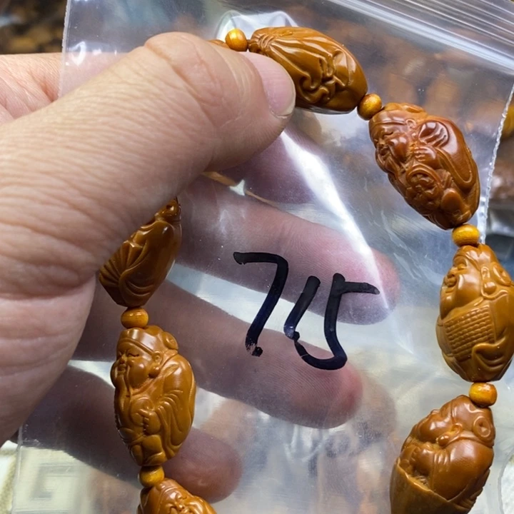 橄榄核手串/手链橄榄核雕工艺手串