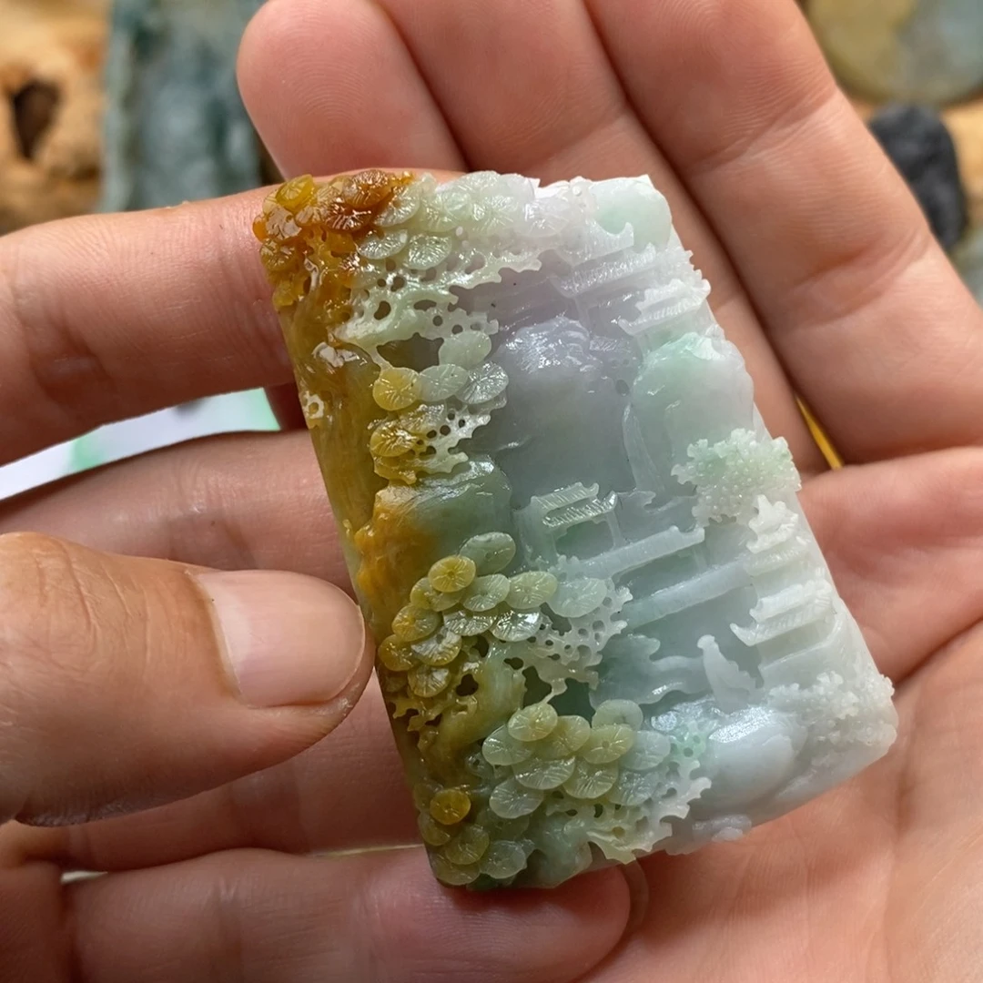 定制翡翠未镶嵌翡翠