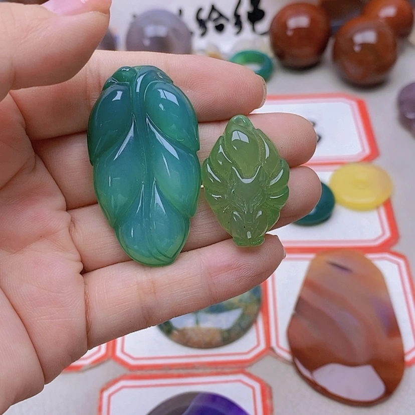 【闪购商品】未镶嵌玛瑙/玉髓珠宝半成品二*