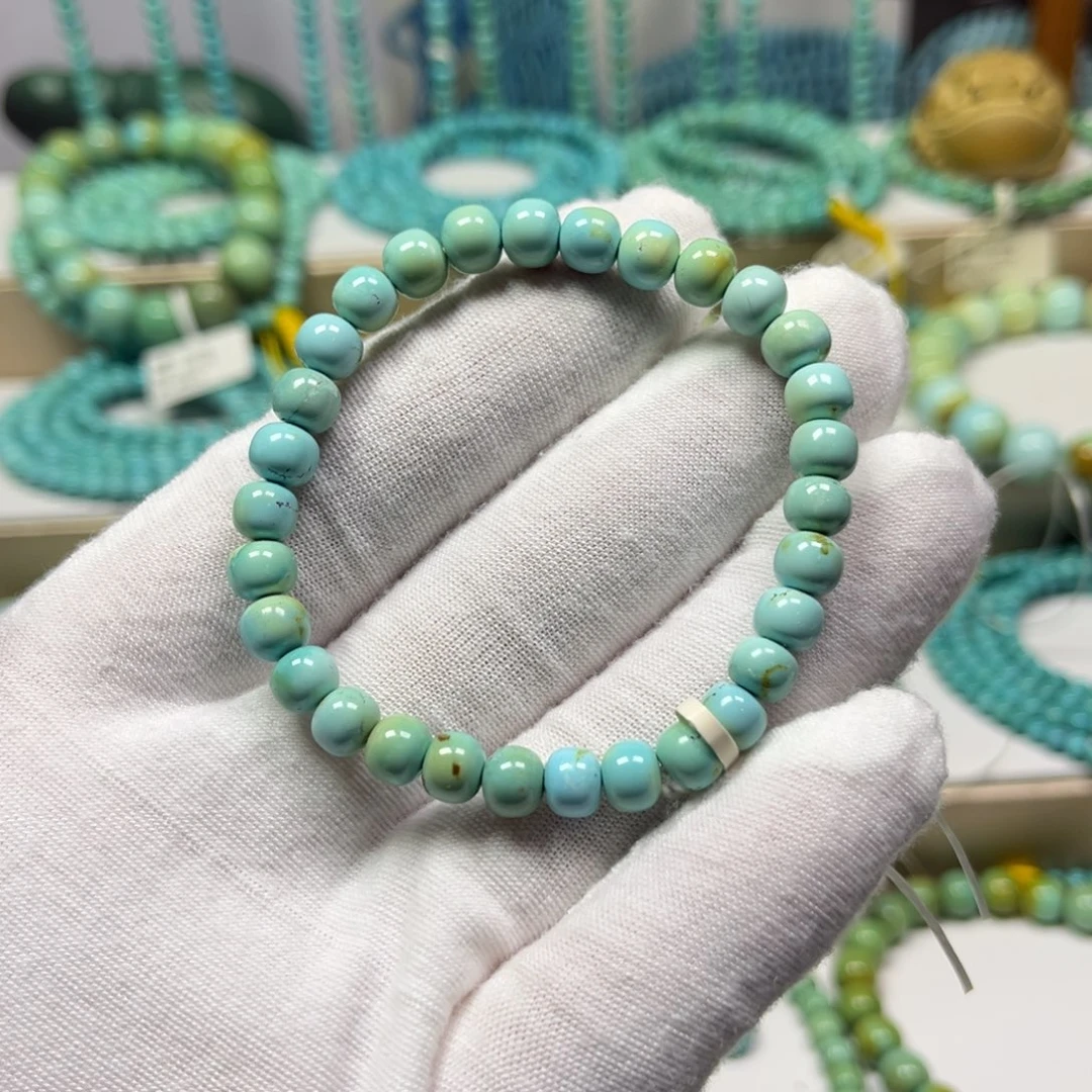 绿松石未镶嵌手链