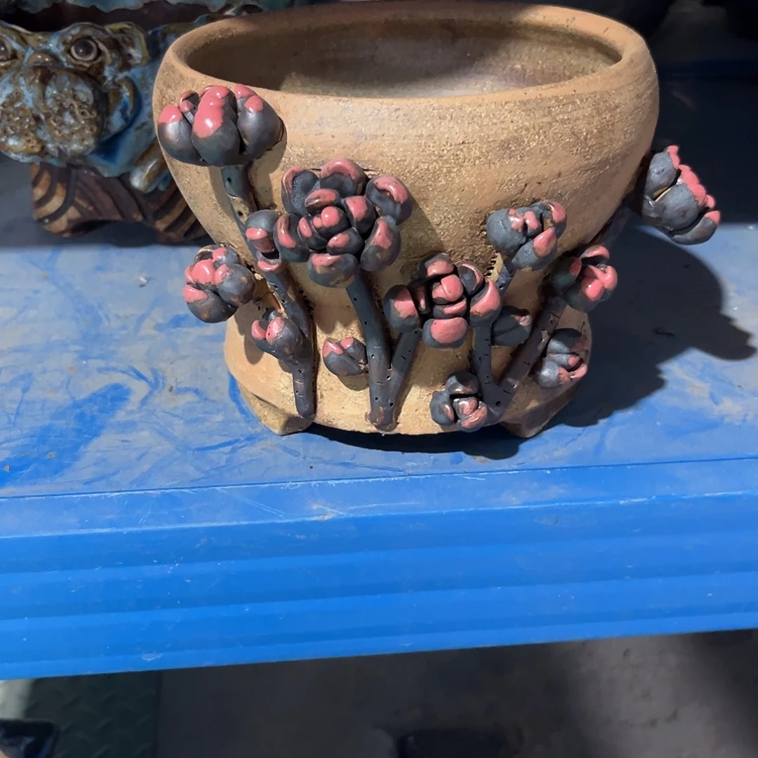 8 号陶然花器手工花盆