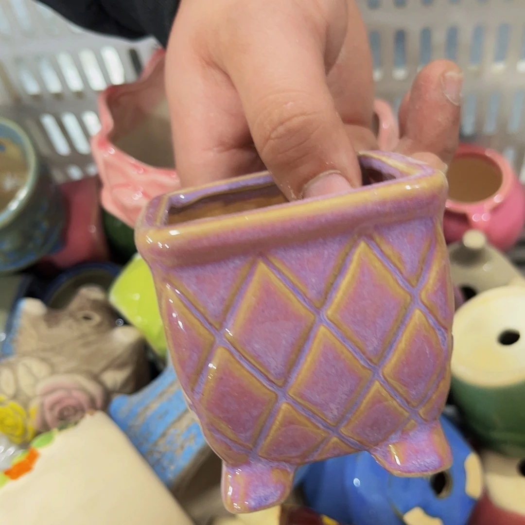 陶瓷高温陶瓷多肉花盆