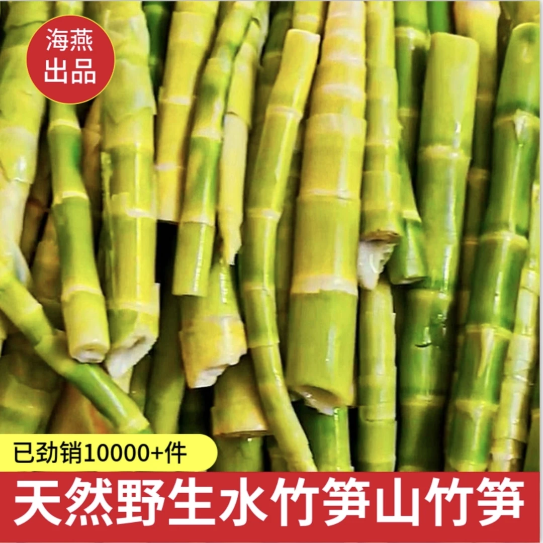 新鲜小竹笋嫩笋带壳自然生长春笋水竹笋家用下饭菜