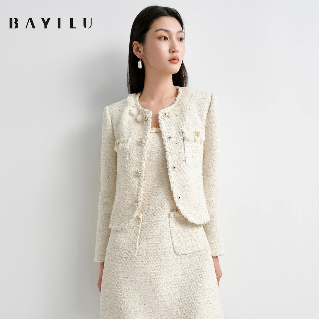 【高高甄选】芭依璐气质法式时尚短外套91W5008