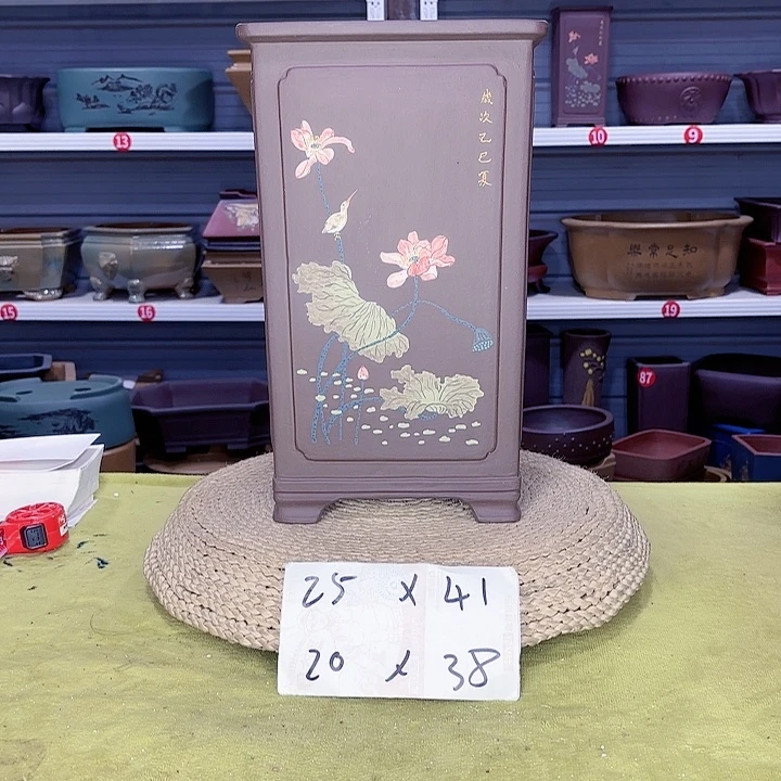 紫砂花盆宜兴紫砂厂