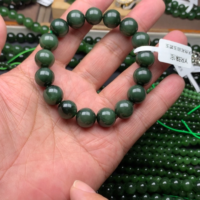 【闪购商品】未镶嵌手链和田玉（碧玉）阳****销12