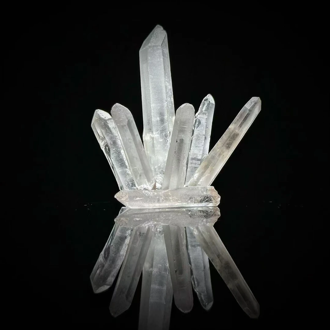 【缪老师严选】SJ1377 利姆利亚小号水晶柱摆件 多样性发其一