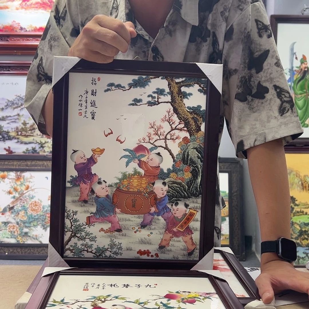 瓷片景德镇瓷板画