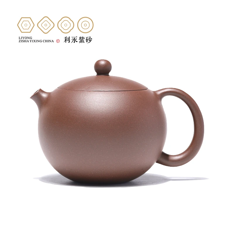 百年利永【西施·缘】老紫泥210cc宜兴原矿紫砂壶