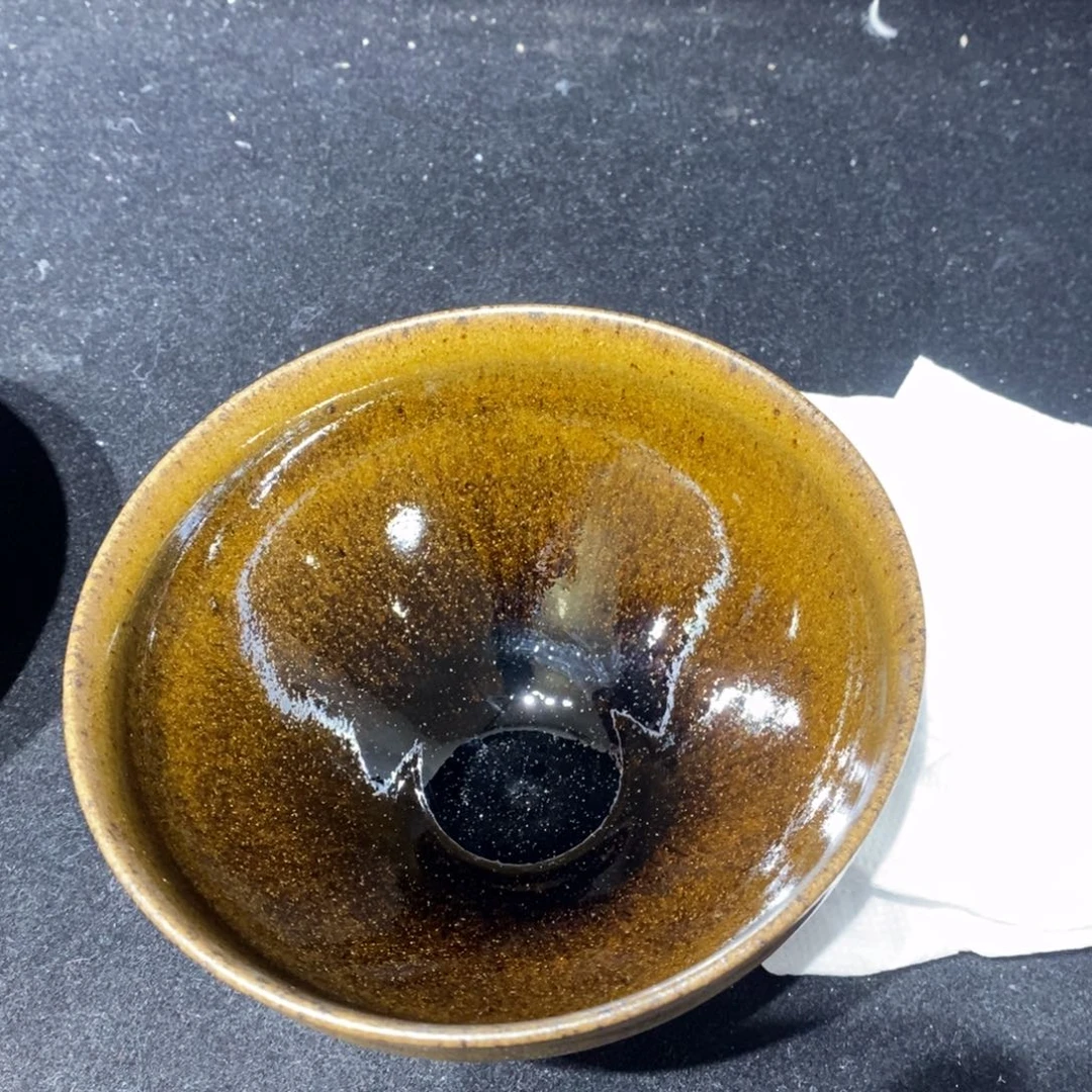 茶盏素****馆古宋龙窑柴烧茶盏