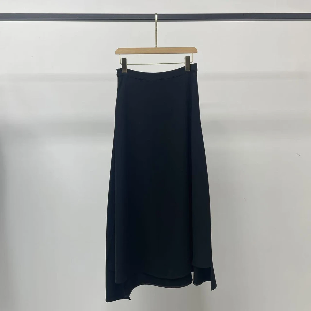 简约百搭显瘦半身长裙GS250283