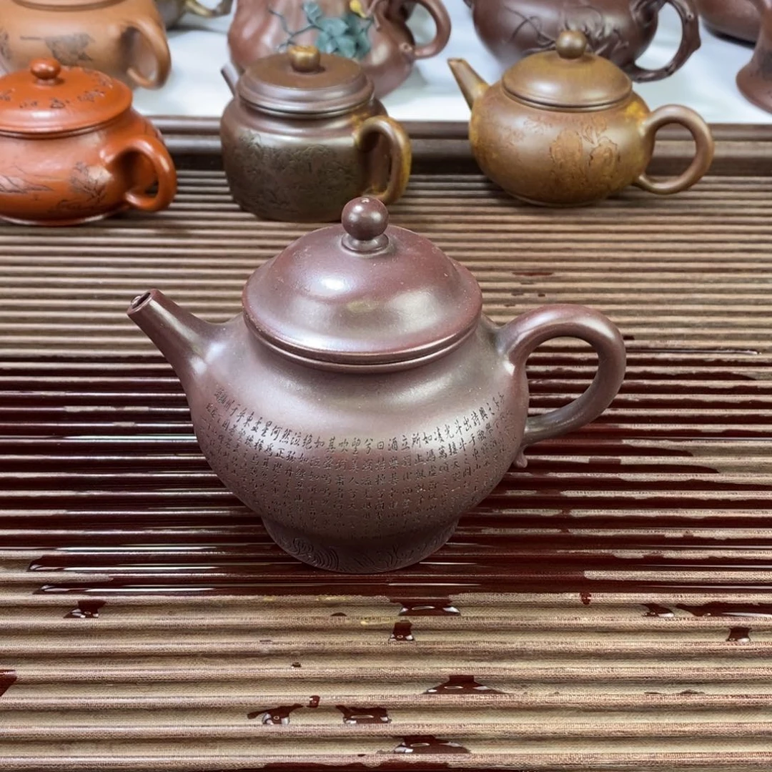 茶壶紫泥白5 秋水