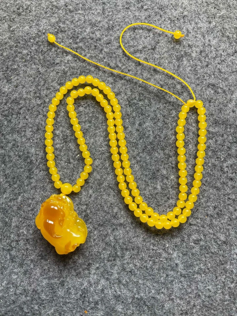 【抖音严选】俄罗斯新蜜 珠链款 貔貅 毛衣链挂件服饰配件商品