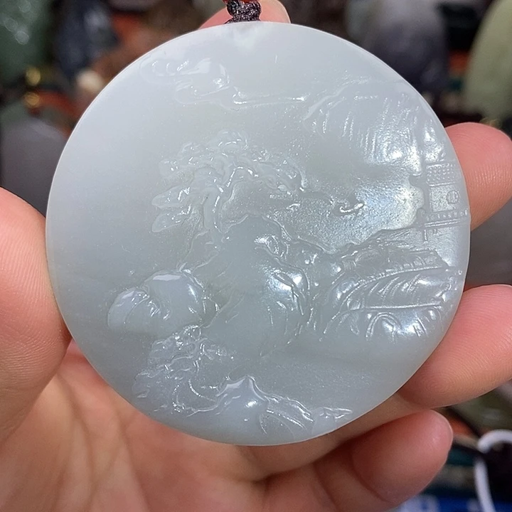 颈饰未镶嵌和田玉