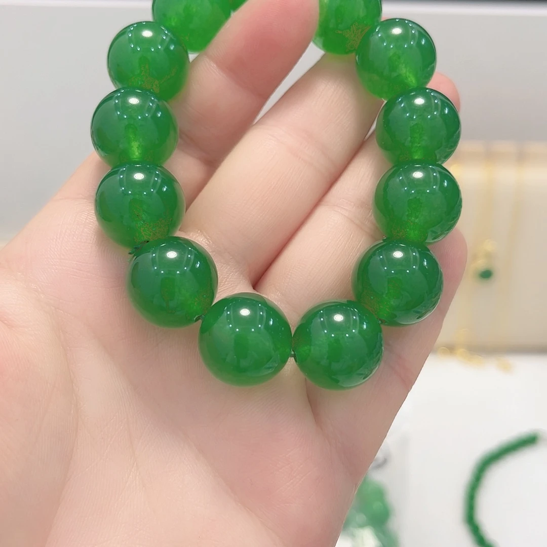 未镶嵌手链翡翠手串