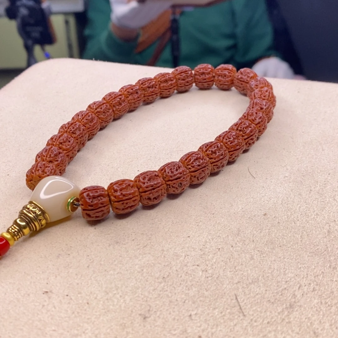 手串金刚菩提直切肥龙尺寸1.1