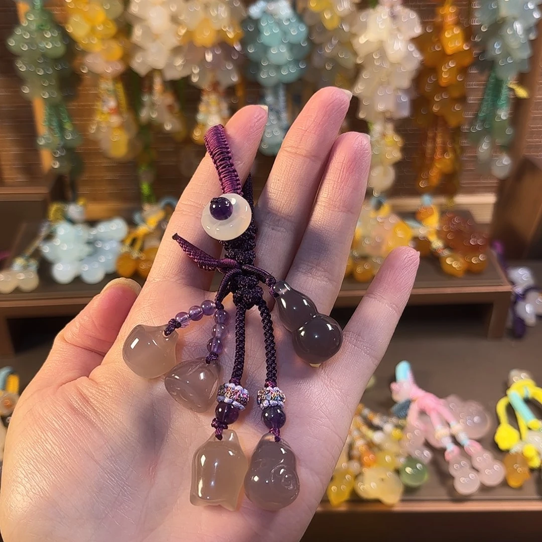 玛瑙/玉髓未镶嵌车挂