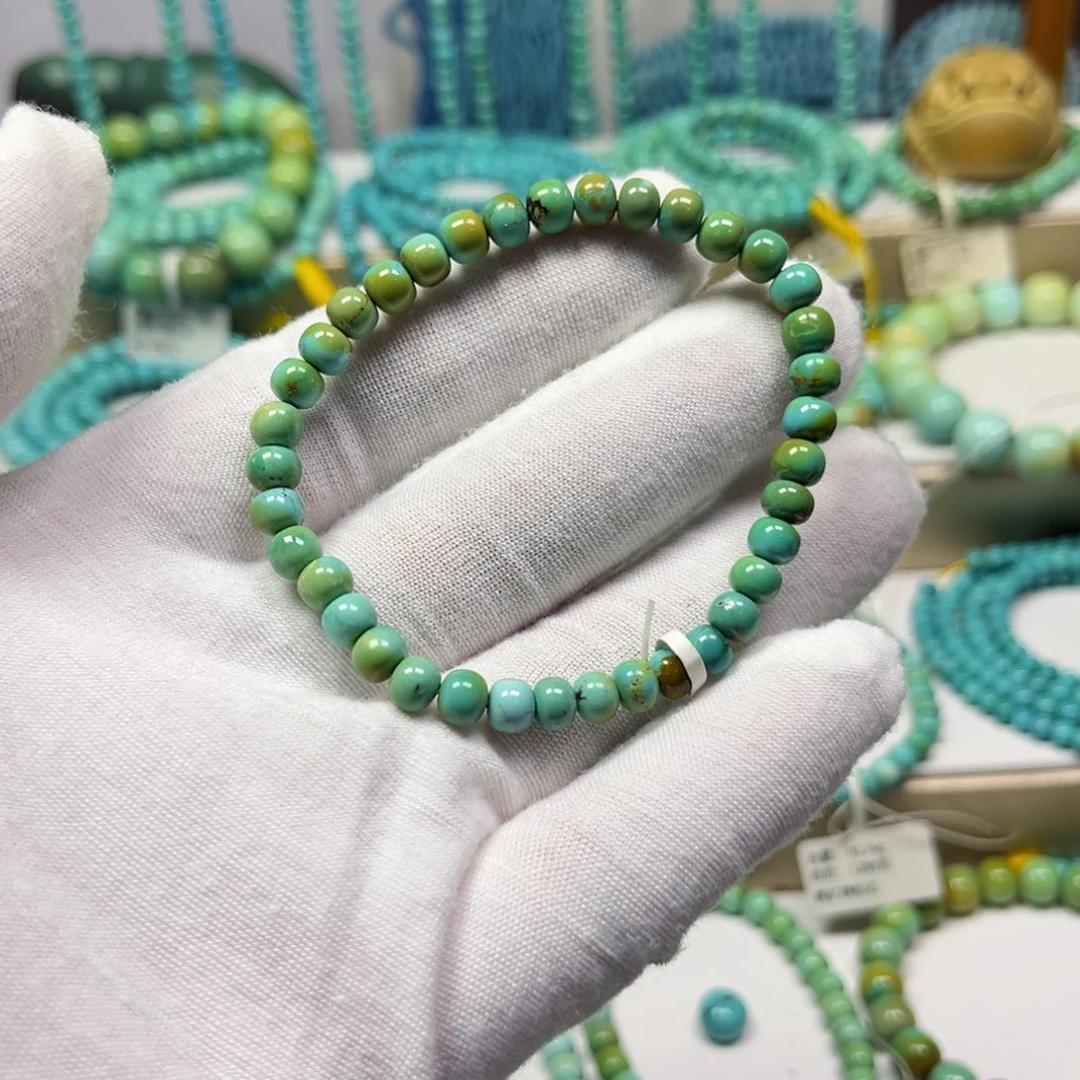 绿松石未镶嵌手链