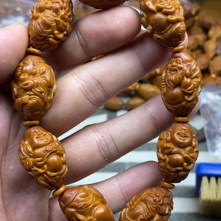 手串/手链橄榄核橄榄核雕工艺手串