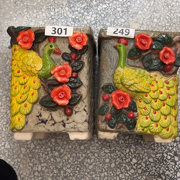 粗陶材质多肉花盆